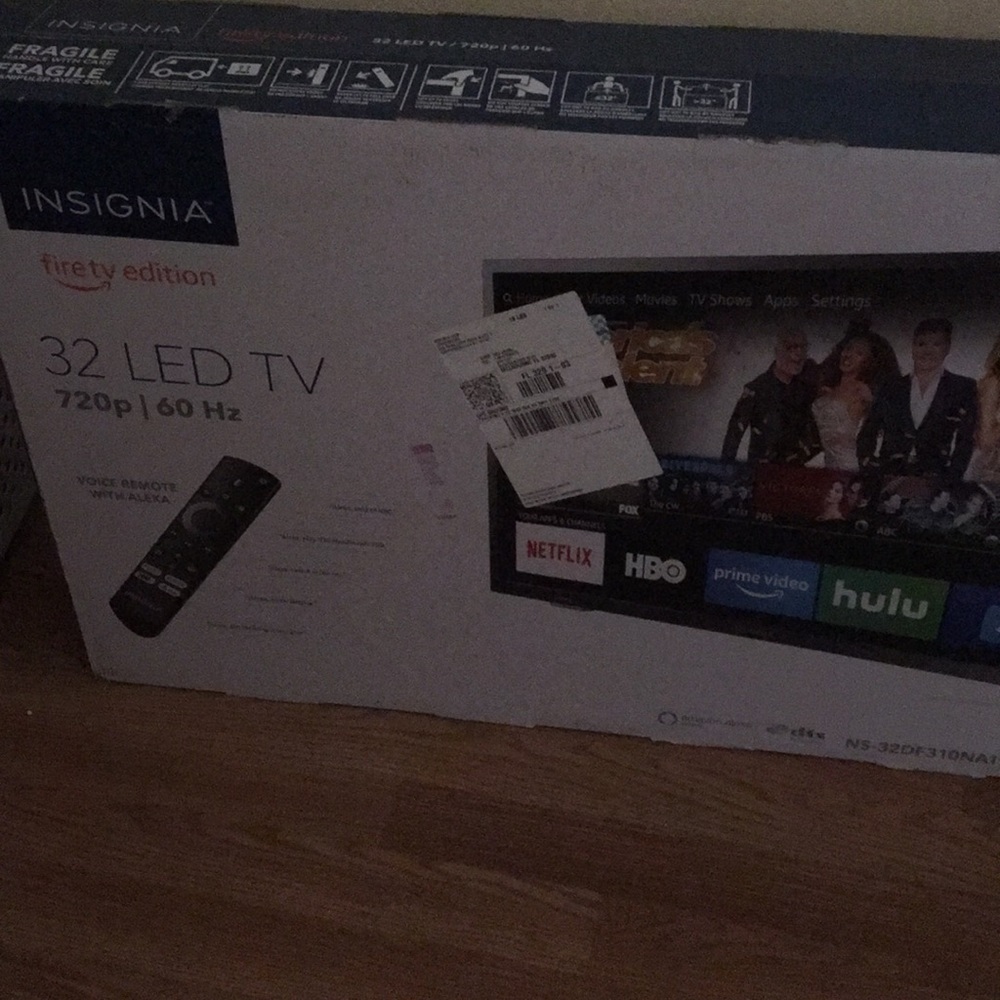 Brand new insignia tv